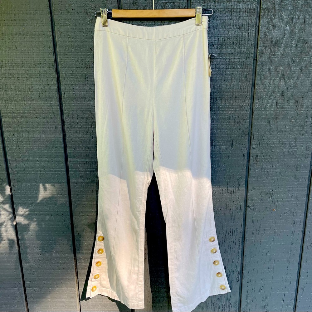 NWT Urban Outfitters linen flare pants